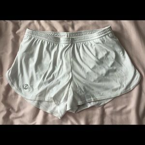womens holloway white athletic shorts